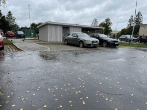 Tõrvandi Papli 2 valminud abihoone ja parkla