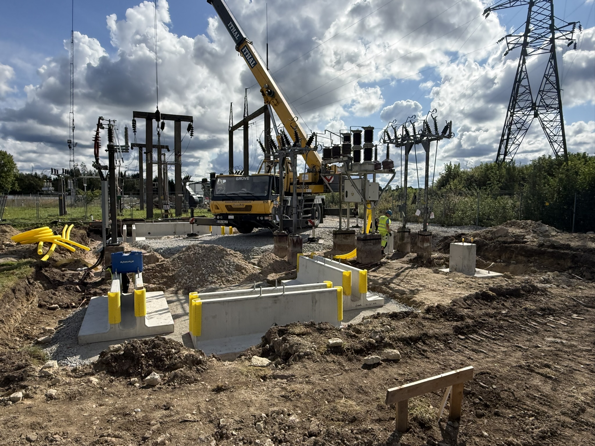 Kehra alajaama 35 kV jaotla rekonstrueerimistööd